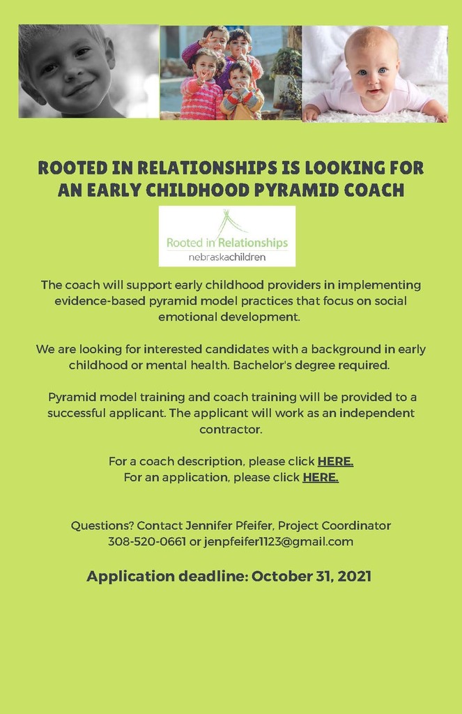 Early Childhood Pyramid Coach
