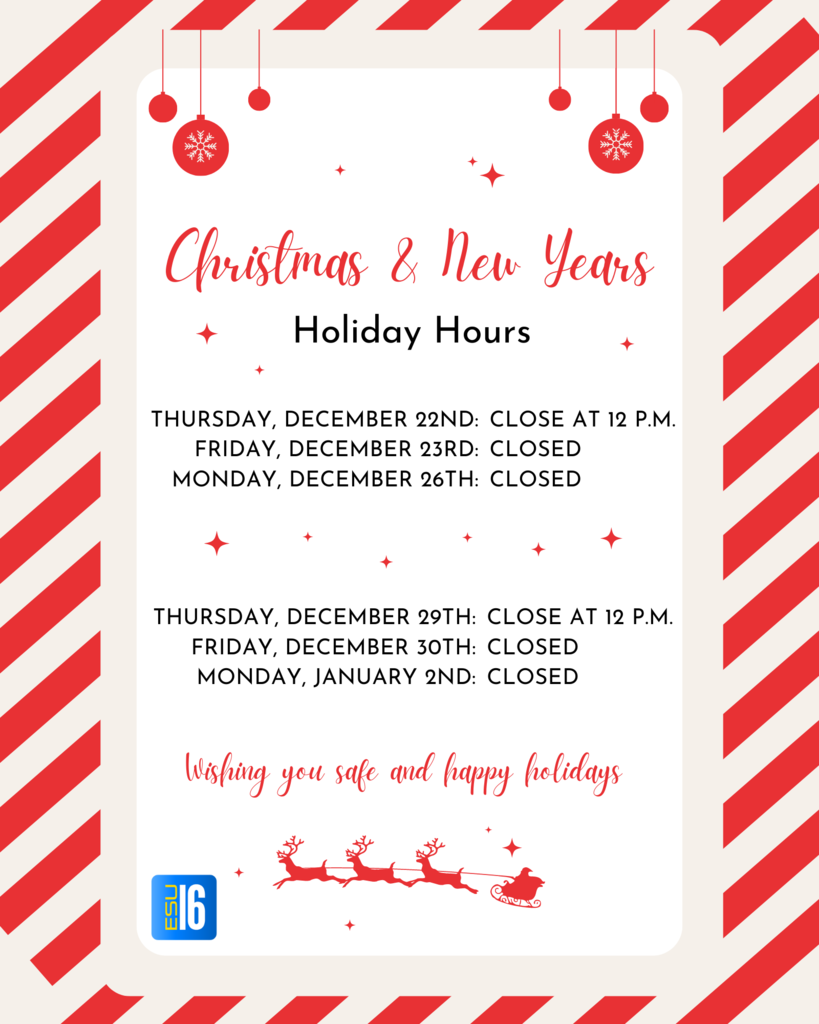 Holiday Hours